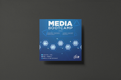 Flyer Design - Media Boot Camp bootcamp flyer flyerdesign graphicdesign media poster posterdesign