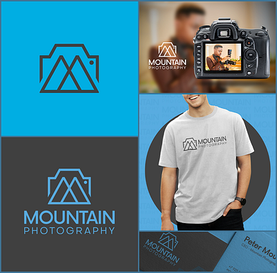 Logo Design - Mountain Photography branding graphic design logo logodesign photography