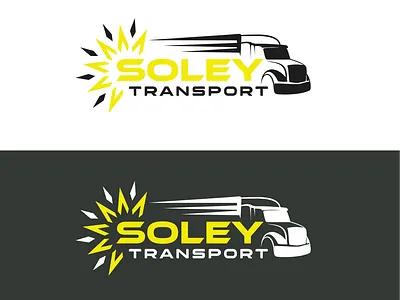 SOLEY TRANSPORT LOGO brand branding design graphic design graphic designer illustration logo logo design logo designer ui