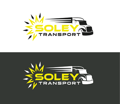 SOLEY TRANSPORT LOGO brand branding design graphic design graphic designer illustration logo logo design logo designer ui