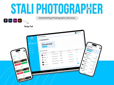 Photography Platform- Web and APP design app design photography platform ui