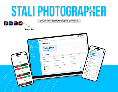 Photography Platform- Web and APP design app design photography platform ui