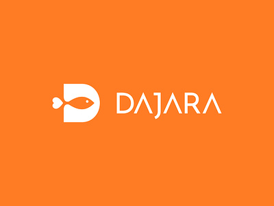 Dajara - Japanese Restaurant Logo Design abstract brand identity fish fish logo japan japanese japanese logo japanese restaurant letter letter d letter d logo letters logo logo design modern restaurant logo sushi sushi logo