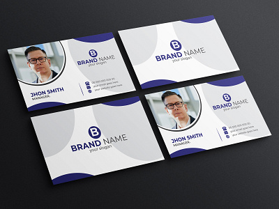 Creative Business Card Design Template brand branding business card card design creative creative business card design graphic designer identity card name card print print ready professional template vector