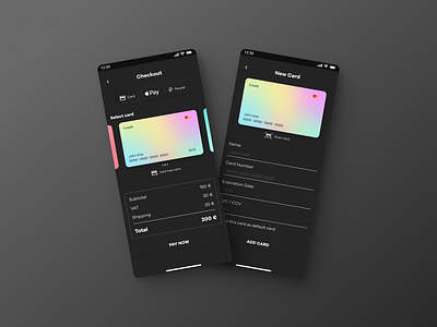 Daily UI : Checkout app checkout daily ui design figma minimalist ui ux