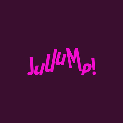 Juuump! logo typography