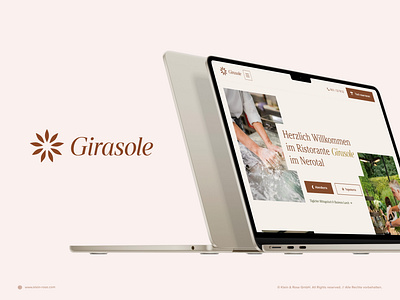 Ristorante Girasole | Brand Identity, Photography & Webdesign brandidentity branding brandphotography design logodesign photography restaurant ui webdesign