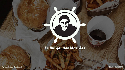 Le Burger des Marrées branding graphic design logo