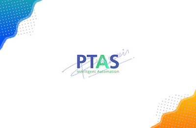 PTAS-Intelligent Automation branding design graphic design icon typography ui