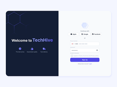 Sign Up Page design sign up ui ux web