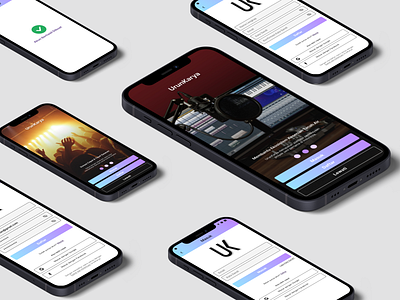 UrunKatya app art artist branding creator crowdfunding design donation mobile music ui uiux user ux