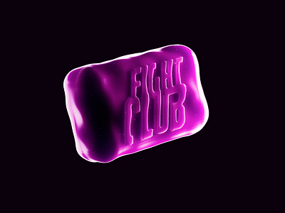 Fight Club Soap 3d cinema 4d daily3d fight club pink redshift rose soap