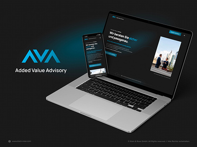 AVA | Brand Identity & Webdesign brandidentity branding design logo logodesign ui web webdesign