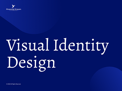Financial Dream LLC Consulting - Visual Identity Design ui visual design visual designer