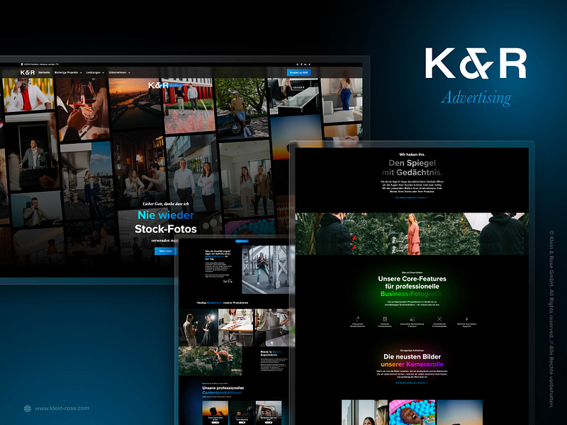 K&R Advertising | Agency Webdesign & Branding agency brandidentity branding design logo logodesign ui webdesign