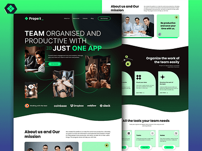 Propeit Web Design -UI figma mock up propeit website design ui uiux design