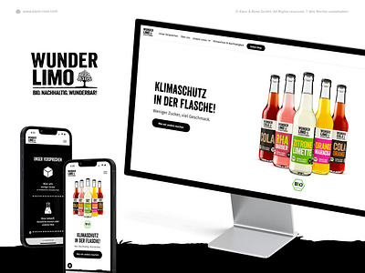Wunderlimo & Wunderbraeu | Webdesign brandidentity branding logodesign product webdesign