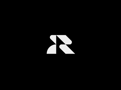 Recargo Letter R letter r lettering logofolio logotype minimalist r