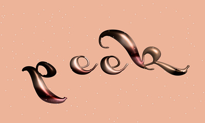 TYPOGRAPHY LOGO DESIGN 3d brand branding design graphic design illustration logo logo medium texting typography ui ux vector