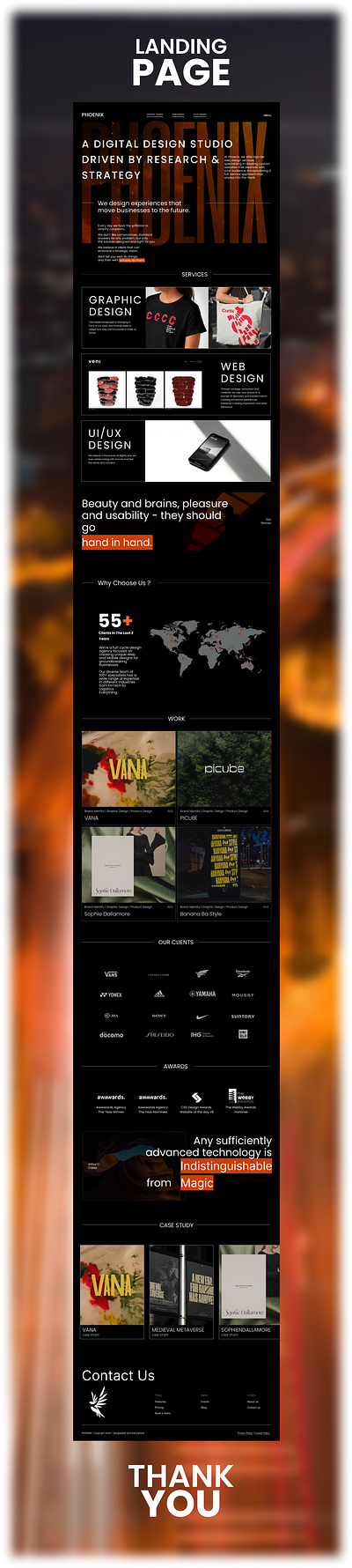 Interactive Landing Page And Prototype branding design graphic design illustration logo ui ux
