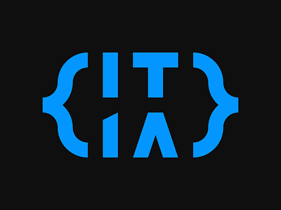 IT1A Logo Concept it lettermark logo