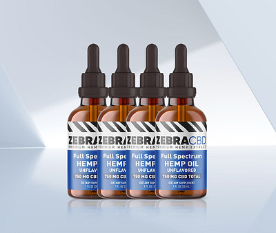 CBD Label Design product packaging box design