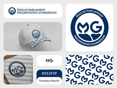 School Parliament Masarykovo Gymnázium branding graphic design identity logo school