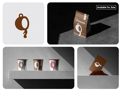 Logo, Logo design, O Coffee, Coffee Logo, Tea logo branding cafe logo coffee brand coffee logo coffee shop logo creative coffee logo design free mockup graphic design icon letter o coffee logo logo designer logo for sale minimal coffee logo modern coffee logo o tea logo tea logo tea shop logo