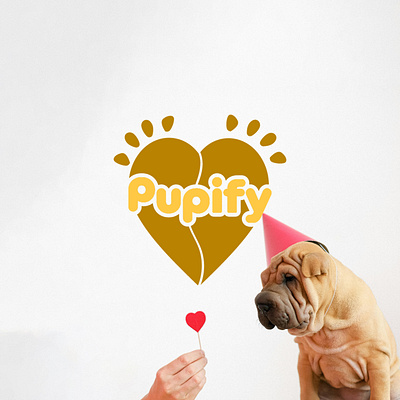 Pupify branding graphic design logo