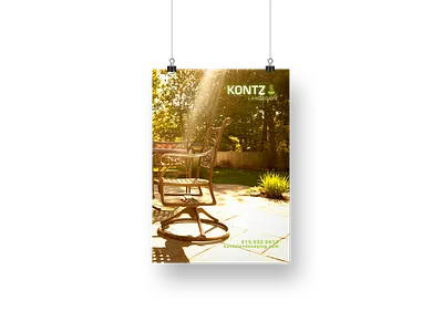 Hardscape Design Poster hardscape design hardscaping landscape design landscaping poster design print design