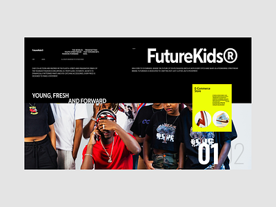 FutureKids® brand book branding design fashion logo ui ux web web design