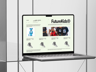 FutureKids® art branding design fashion graphic design logo sneakers streetwear ui ux web web design