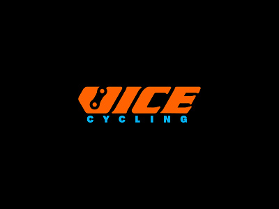 VICE CYCLING bike branding chain cycling graphic design logo
