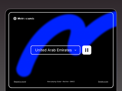 Metro sounds - 02 art artwork branding design figma figmadesign illustration logo music product design sound streaming ui uiux ux vector