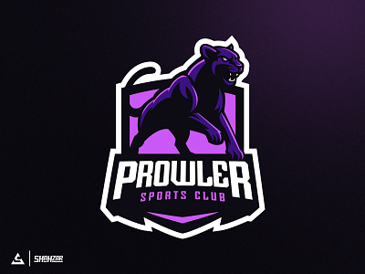 Prowler mascot logo by Shahzar Zahid animal basketball branding design esportslogo football graphic design illustration illustrator logo mascot nba soccer sports ui ux vector