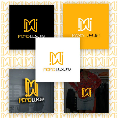 Momo Luxury Branding branding graphic design logo