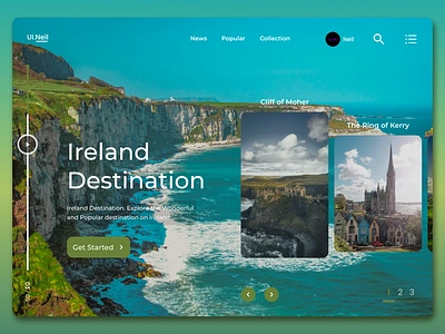 Ireland Web Design 3d animation app appdesign branding design graphic design illustration logo motion graphics ui uidesign ux uxdesign