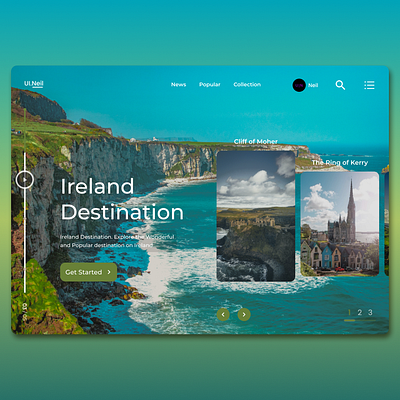 Ireland Web Design 3d animation app appdesign branding design graphic design illustration logo motion graphics ui uidesign ux uxdesign