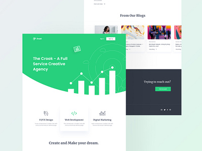 Agency web site landing page design, user interface design 3d animation appdesign branding design graphic design illustration landing page design logo motion graphics typography ui ui ux design uiinspiration uiuxdesigns user interface web design