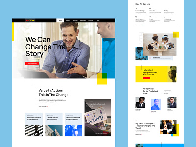 BizWise | Business Consultancy branding businesss consultancy design graphic design template ui web web design web template website