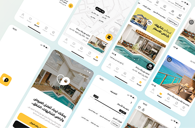 Gather point - Case study android animation app design graphics home page ios landing login mobile phone real estate screens ui ux web website