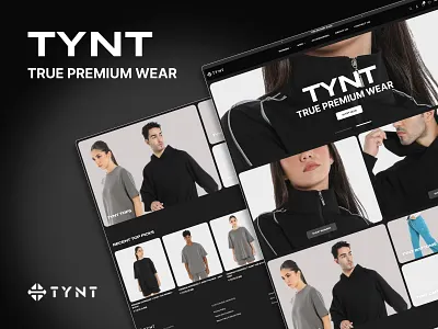 Men And Women Premimum Wear Website design shopify ui ux website