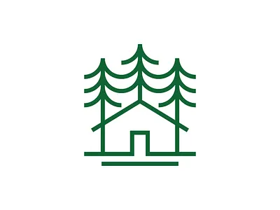 Pine House Logo tree house
