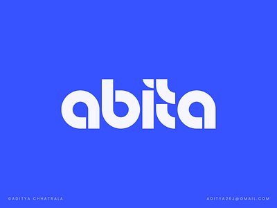 abita - technology logo design, logotype ai brand identity branding custom logo logo designer logos logotype minimal minimalist modern monogram product software tech technology type typography web3 wordmark