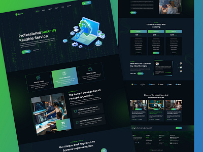 Nexis - Cyber Security WordPress Theme cybersecurity design hashtaghtml5 hashtaguidesign hashtagurnoit hashtagwordpresstheme secureyourbusiness ui ux