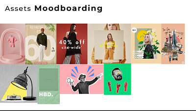 moodboard animation branding graphic design