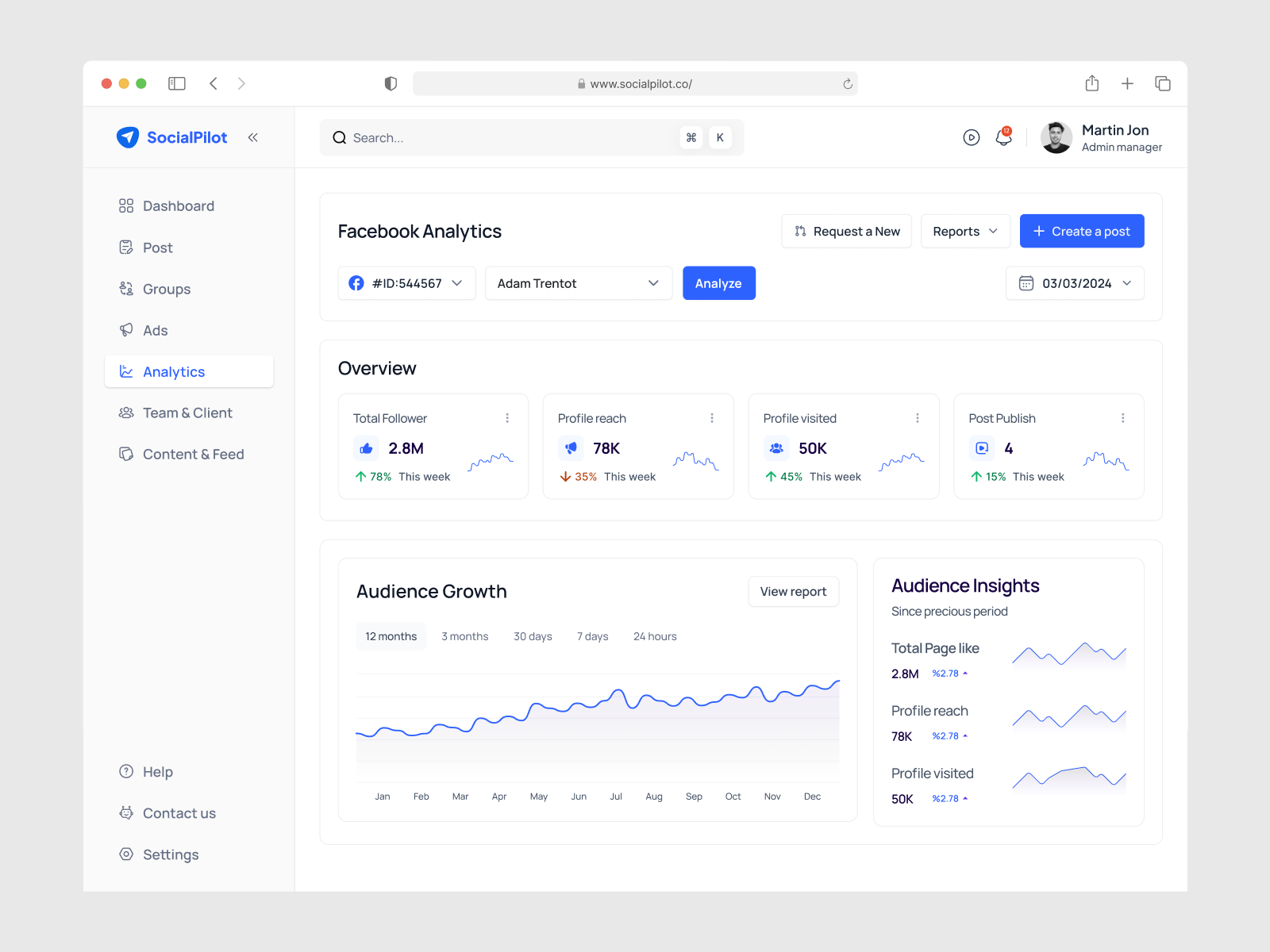 Example of Saa S UI Redesign Per Pages