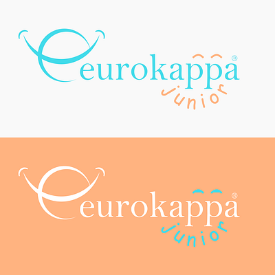 Eurokappa junior branding graphic design logo