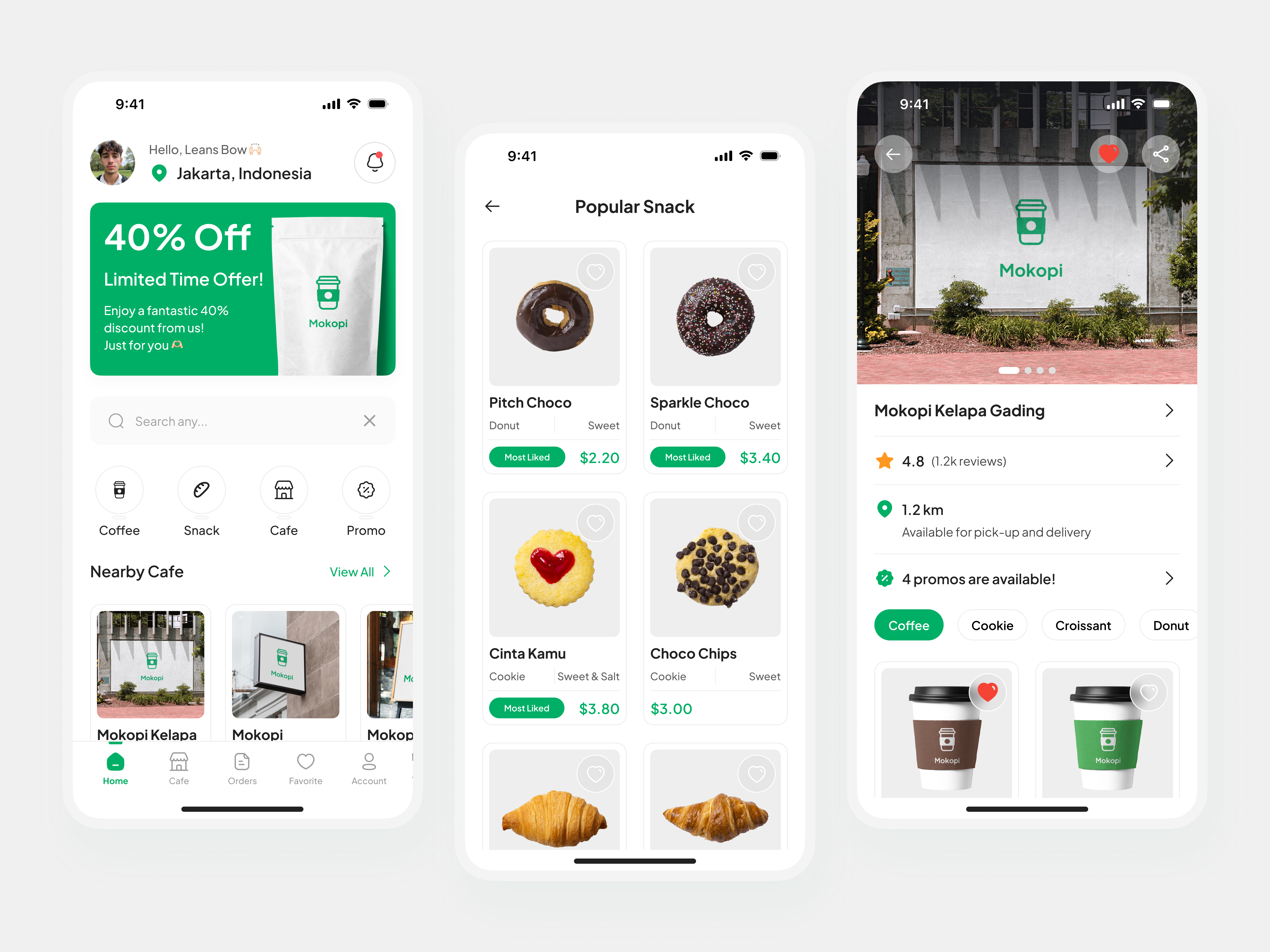 Mokopi - Home, Coffee Shop flow | Mobile UI Kit animation branding clean dashboard design e commerce exploration grocery store minimalist online business retail saas shop shopify shopping cart travel ui web3 website design