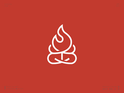 B Burning branding design icon logo logodesign logotype minimal vector